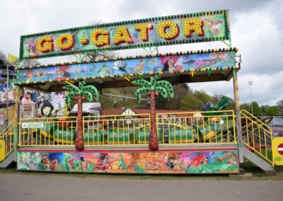 Photograph of Joe White Fun Fairs Go Gator Roller Coaster